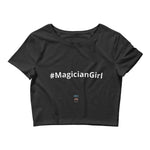 Women’s Crop Tee - #MagicianGirl-Amagix