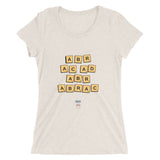 Ladies' t-shirt - Scrabble Abracadabra