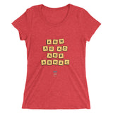 Ladies' t-shirt - Scrabble Abracadabra