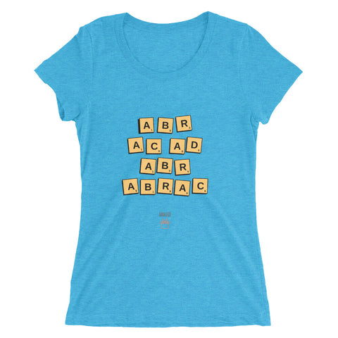 Camiseta mujer - Scrabble Abracadabra