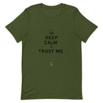 T-shirt quotes  KEEP CALM & TRUST ME